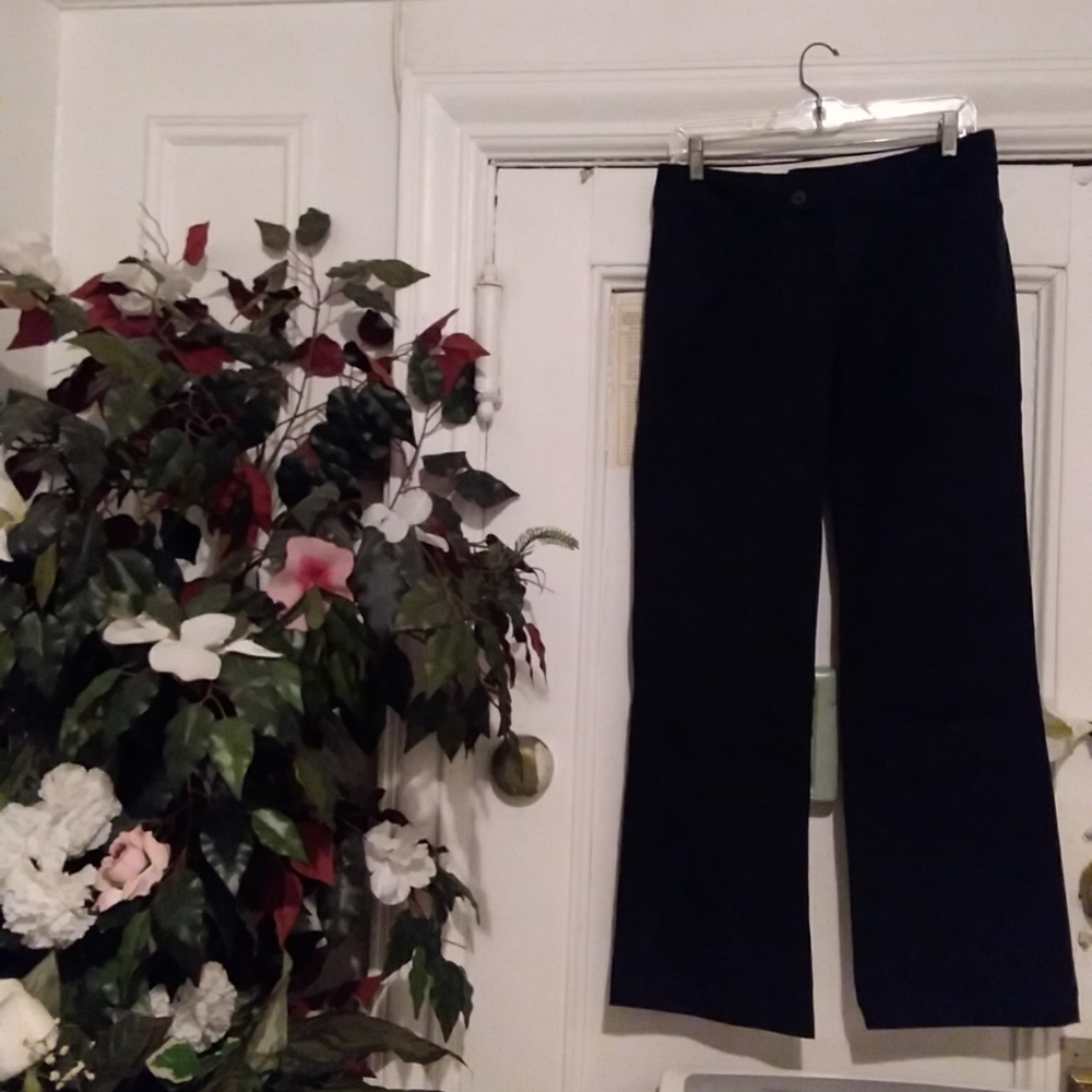 BANANA REPUBLIC MARTIN DARK BLUE 95% COTTON 5% SPANDEX STRETCH ( 6)